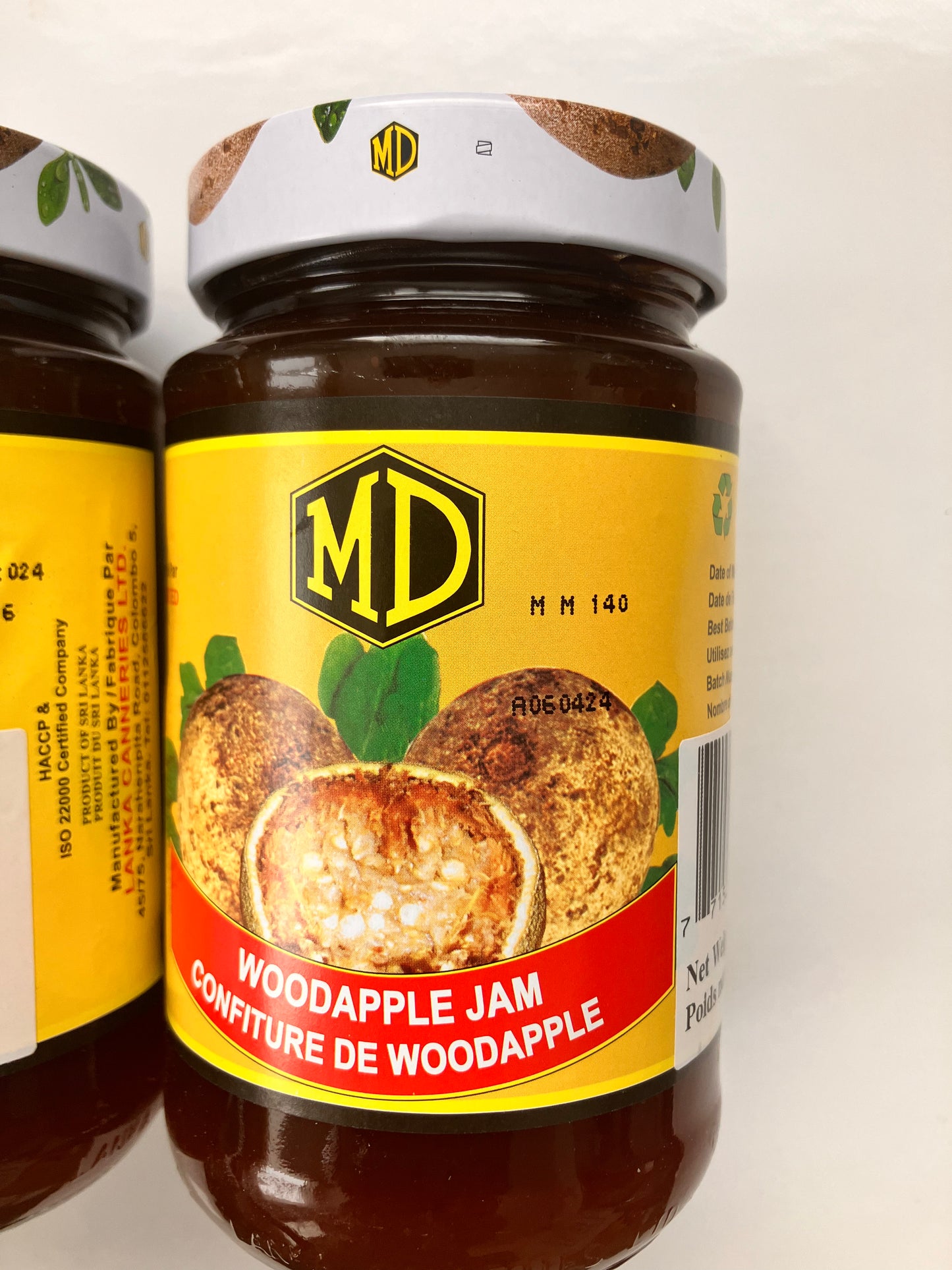 MD Woodapple Jam – Authentic Sri Lankan Fruit Spread | 500g 2-Pack
