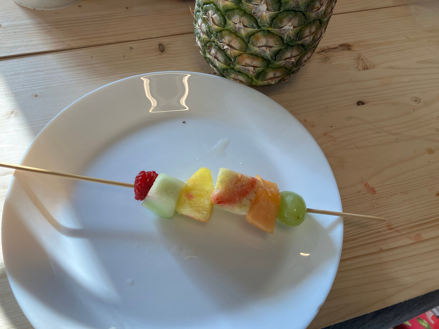 12-Inch Bamboo Skewers - Pack of 200 - Skewers for Grilling Kabobs presenting Fruit Candy