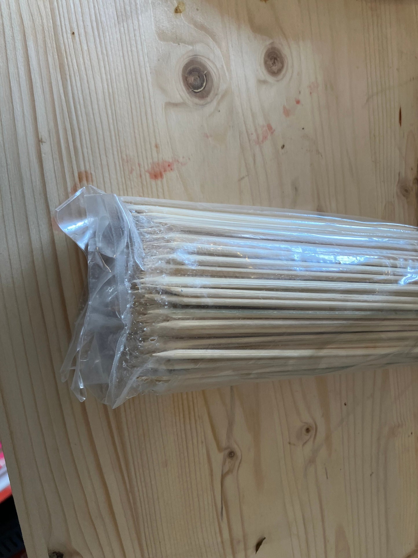 12-Inch Bamboo Skewers - Pack of 200 - Skewers for Grilling Kabobs presenting Fruit Candy