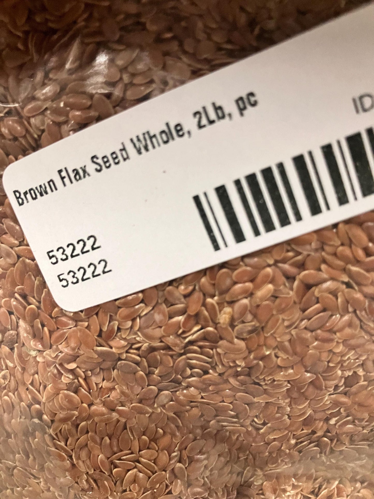 Brown whole Flax seed 2 Lb Free Shipping from Canada