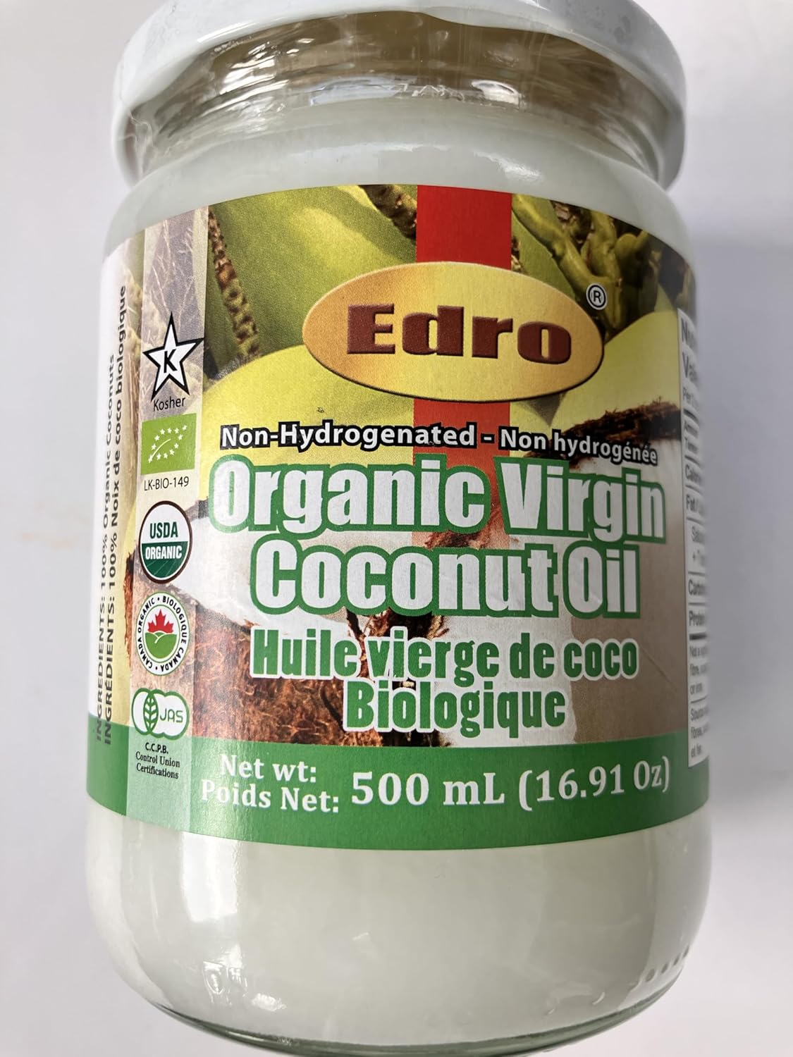 Organic Virgin Coconut Oil 2 Pack