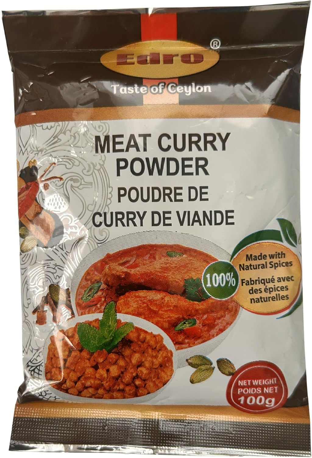 Sri Lankan Meat Curry Powder 100g (3-Pack) Taste of Ceylon