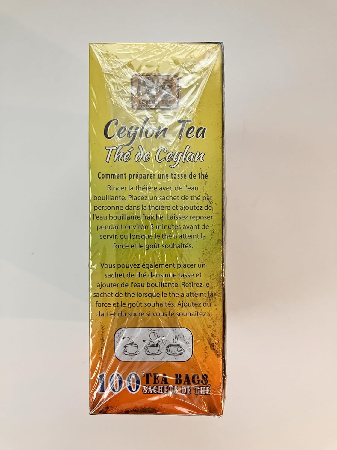 Ceylon Tea Bags, 100 X 2 Bags (2 Pack)