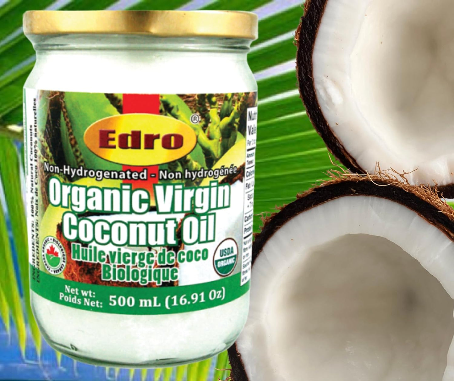 Organic Virgin Coconut Oil 2 Pack