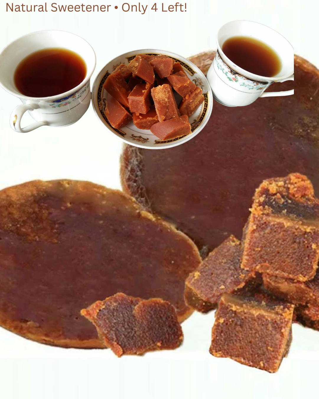 Ceylon Palm Jaggery – 3 x 500g | Authentic Sri Lankan Sweetener | Palm Sugar Free Shipping from Canada