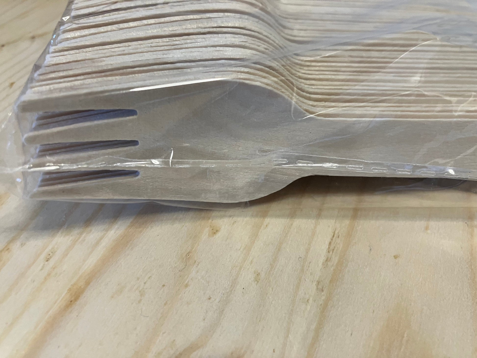 100pcs Wooden Forks Disposable Cutlery Bulk Set Eco Party Catering Supplies Free Shipping from Canada