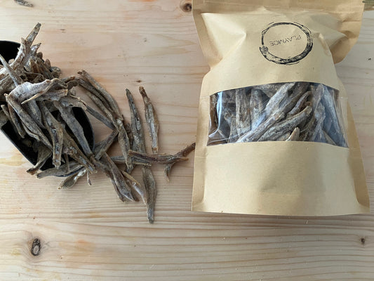 Sri Lankan Dried Halmasso dry fish Sprats Dried Anchovies 200 gram Free Shipped from Canada