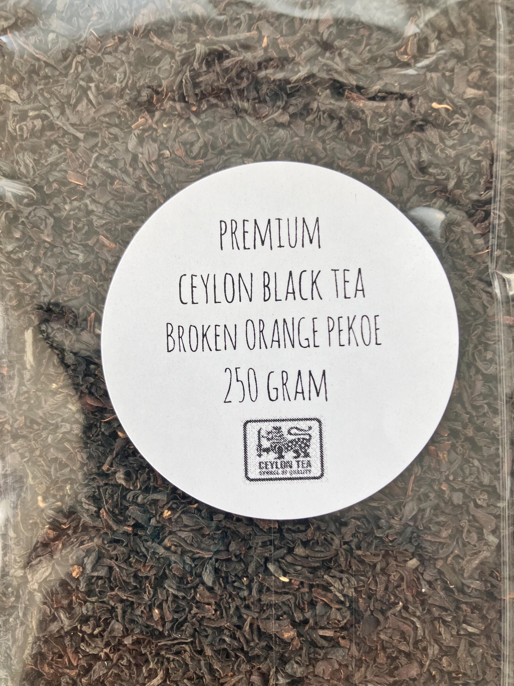 Ceylon Tea - 500g - BOP (Broken Orange Pekoe) - Sri Lankan Tea - Perfect for Brewing a Pot the Traditional Way