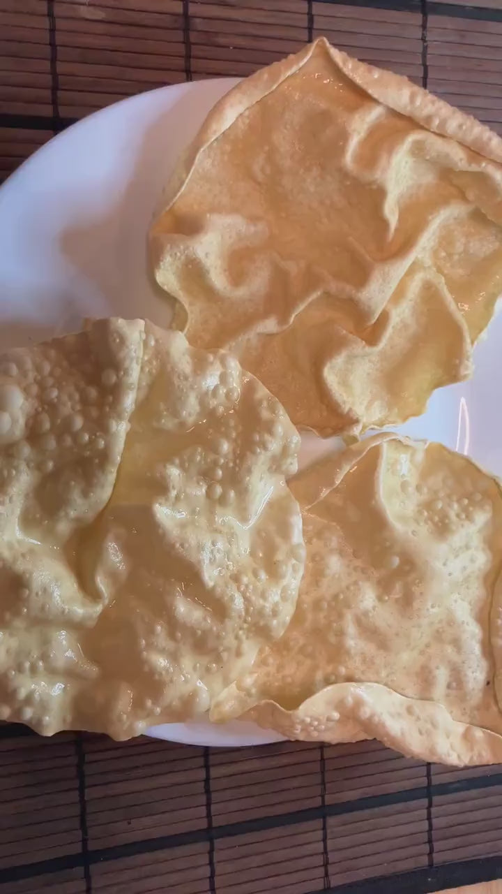 Papadam Lentil Crackers Shipped from Canada 150 Gram X 2